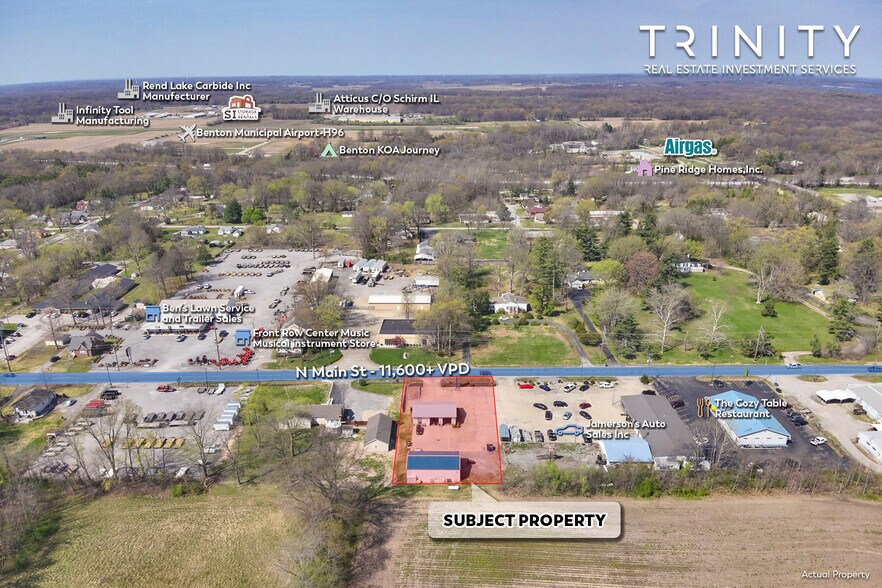 More Photos Of 1510 N Main St, Benton Freestanding For Sale