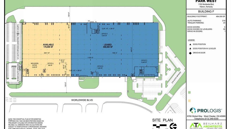 More Photos Of 1155 Worldwide Blvd, Hebron Warehouse For Lease