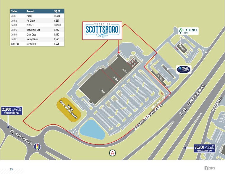 More Photos Of 24540 John T Reid Pky, Scottsboro General Retail For Sale