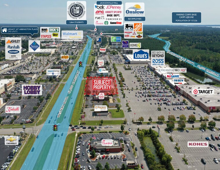 More Photos Of 1305 Western Blvd, Jacksonville Unknown For Lease