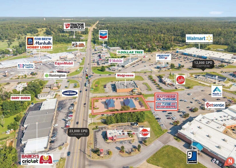 More Photos Of 2022 Highway 72 E, Corinth Convenience Store For Sale