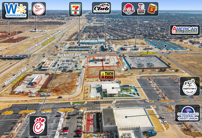 More Photos Of 7100 W Memorial Rd, Oklahoma City Fast Food For Sale