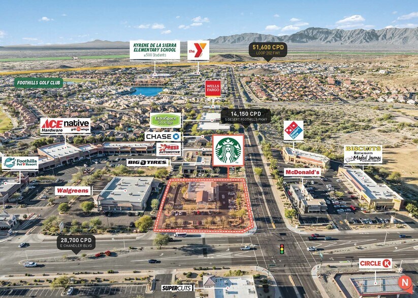 More Photos Of 15615 S Desert Foothills Pky, Phoenix Fast Food For Sale