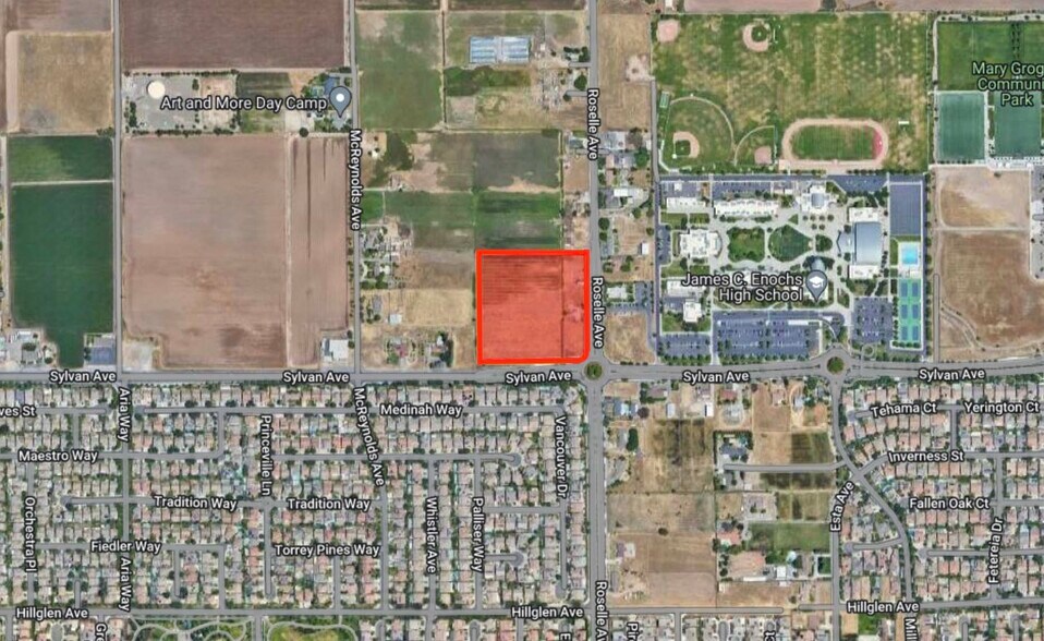 Primary Photo Of 3521 Roselle Ave, Modesto Land For Sale