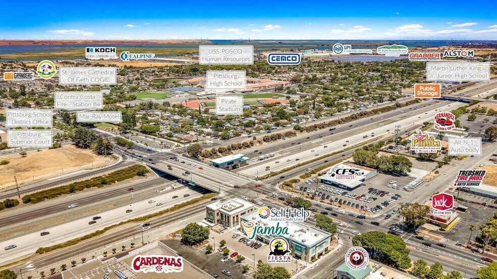 More Photos Of 2108 Railroad Ave, Pittsburg Storefront Retail Office For Sale