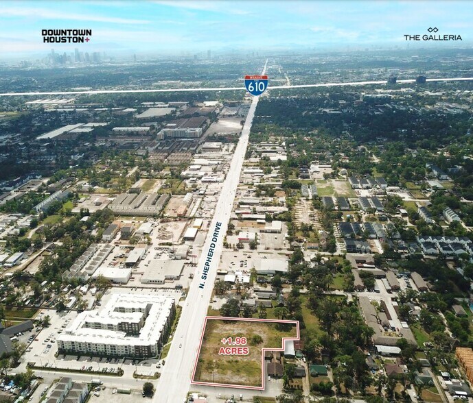 More Photos Of 4831 N Shepherd Dr, Houston Land For Lease