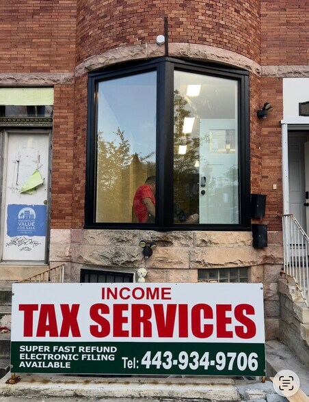 More Photos Of 1839 W North Ave, Baltimore Storefront Retail Office For Lease