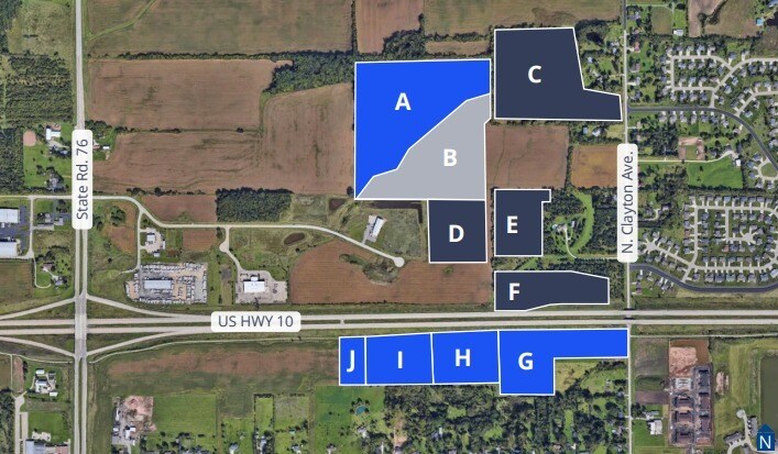 Primary Photo Of 8989 Clayton Ave, Neenah Land For Sale