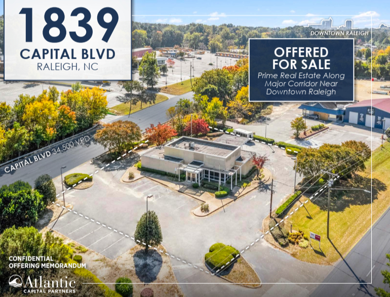 Primary Photo Of 1839 Capital Blvd, Raleigh Bank For Sale