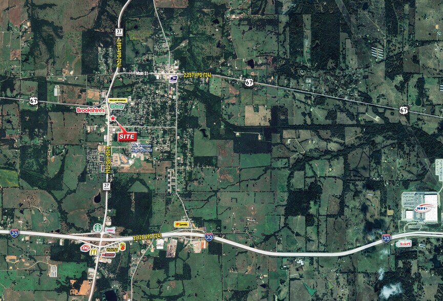 More Photos Of 315 Texas Highway 37, Mount Vernon Freestanding For Sale