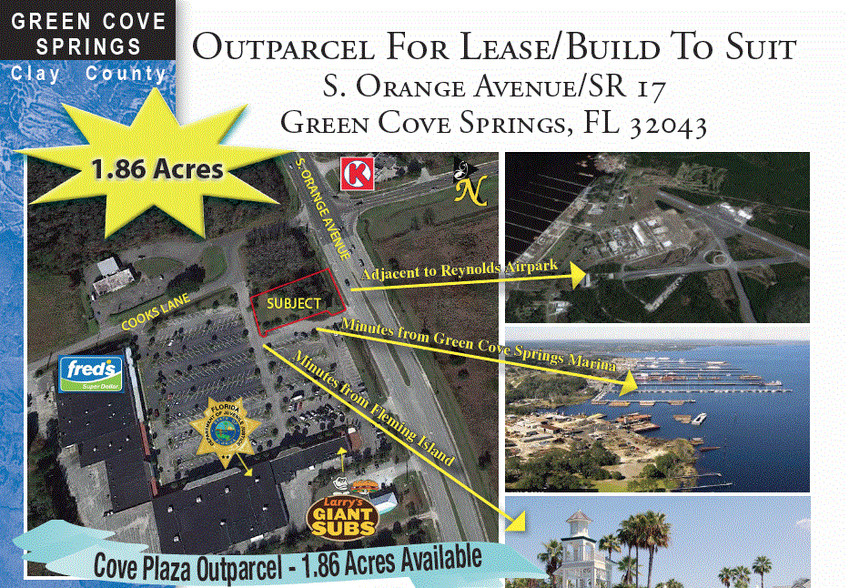 Primary Photo Of 1401-1431 S Orange Ave, Green Cove Springs Land For Lease