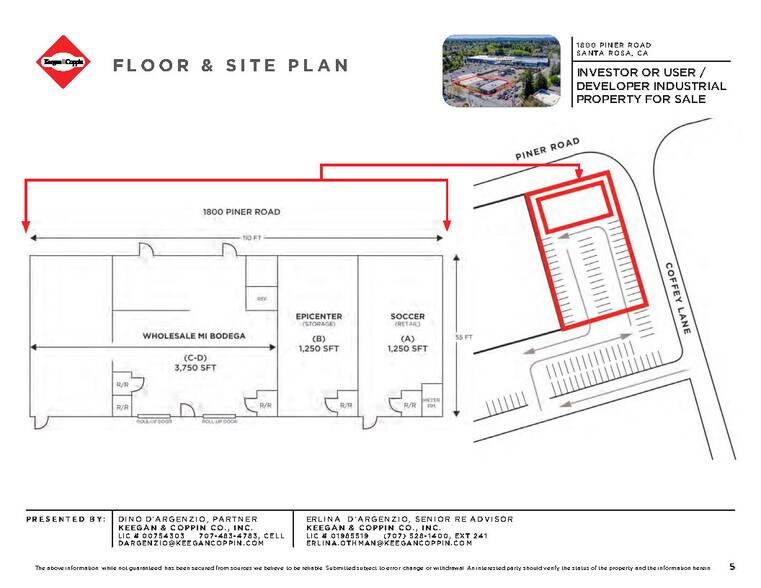 More Photos Of 1800 Piner Rd, Santa Rosa Warehouse For Sale