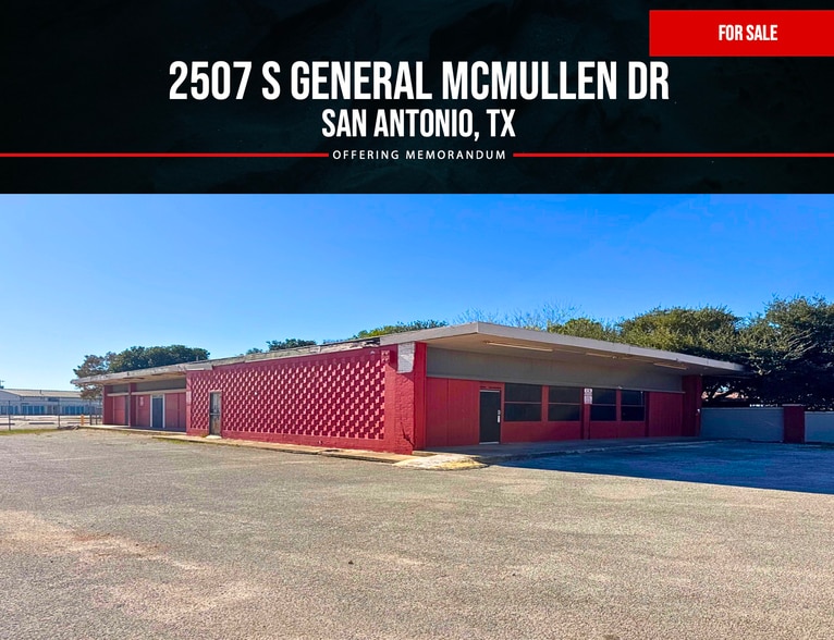 Primary Photo Of 2507 S General McMullen Dr, San Antonio General Retail For Sale