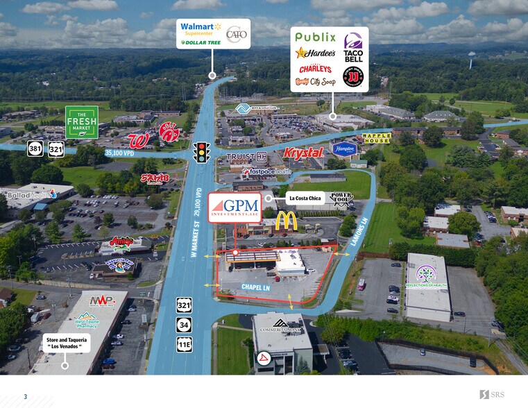 More Photos Of 1702 W Market St, Johnson City Service Station For Sale