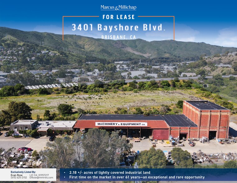 More Photos Of 3401 Bayshore Blvd, Brisbane Manufacturing For Lease