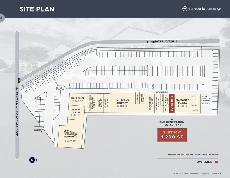 More Photos Of 6-46 S Abbott Ave, Milpitas Freestanding For Lease