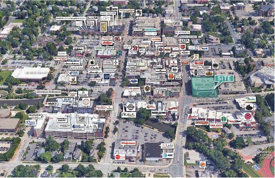 More Photos Of 47 E Chicago Ave, Naperville General Retail For Lease