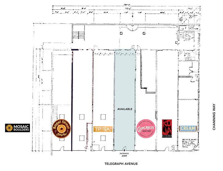 More Photos Of 2375-2399 Telegraph Ave, Berkeley Storefront Retail Office For Lease