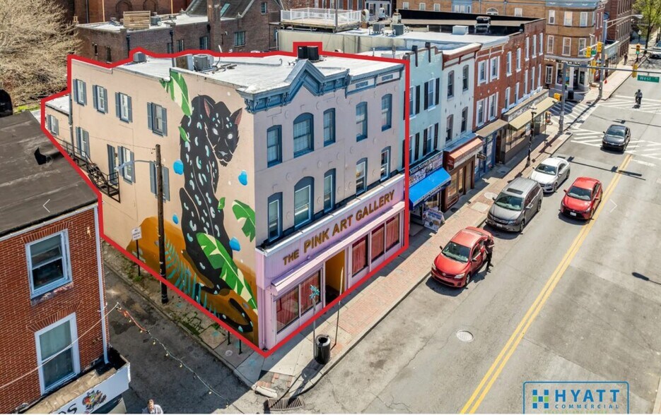 Primary Photo Of 1125 Light St, Baltimore Storefront Retail Residential For Lease
