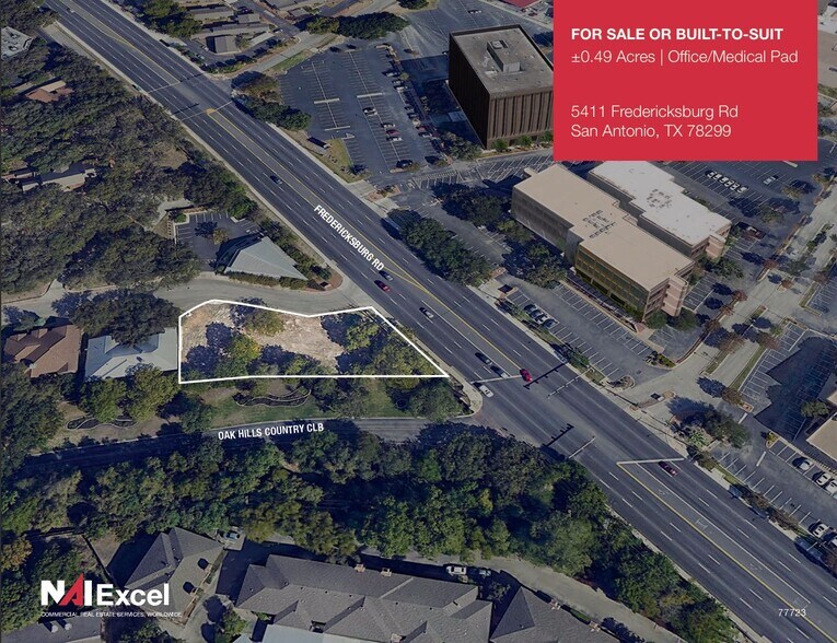 More Photos Of 5411 Fredericksburg Rd, San Antonio Land For Sale