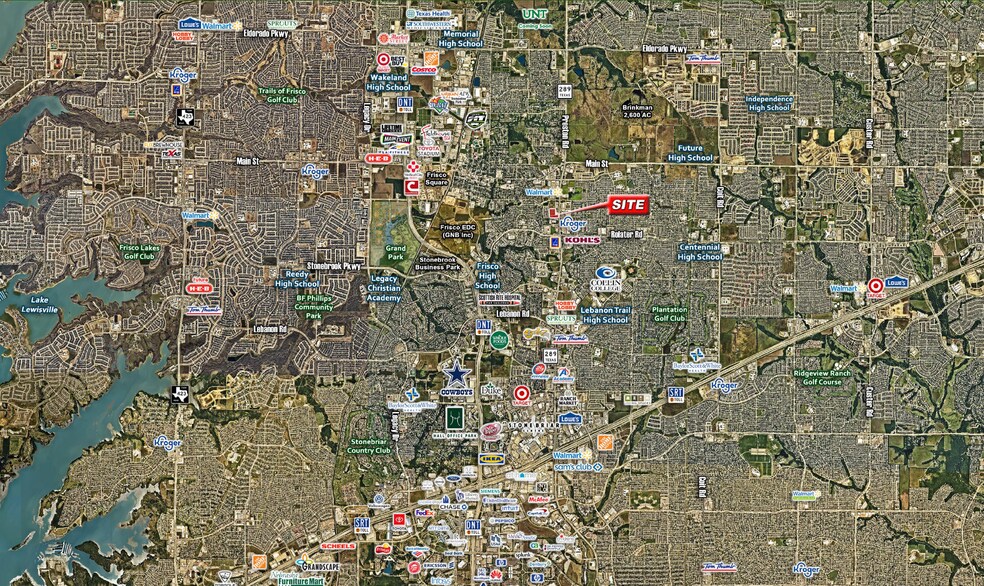 More Photos Of 7659 Preston Rd, Frisco Land For Sale