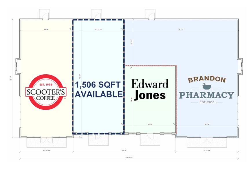 More Photos Of 112 E Holly Blvd, Brandon General Retail For Lease