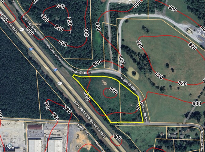 More Photos Of 825 Mitchell NW Rd, Adairsville Land For Sale
