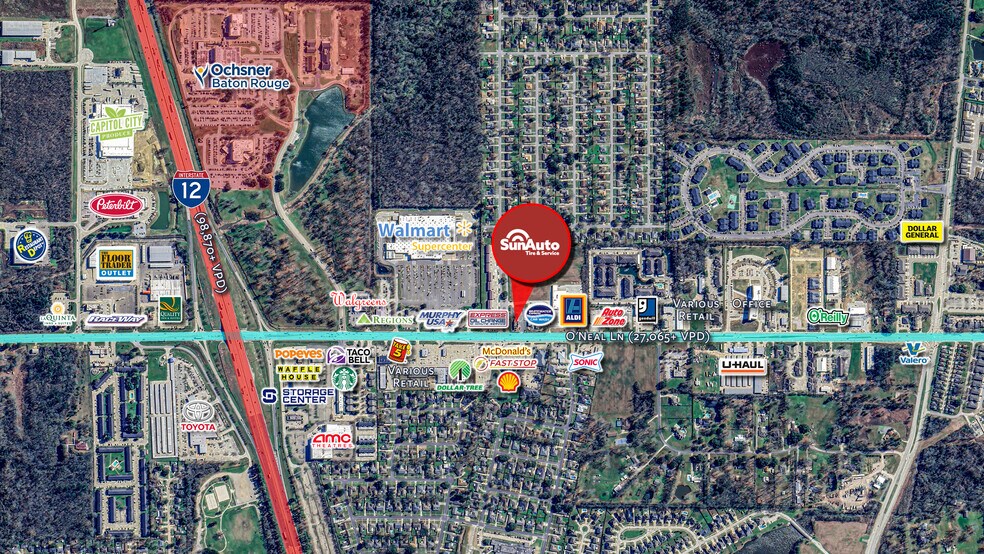 More Photos Of 2327 Oneal Ln, Baton Rouge Freestanding For Sale