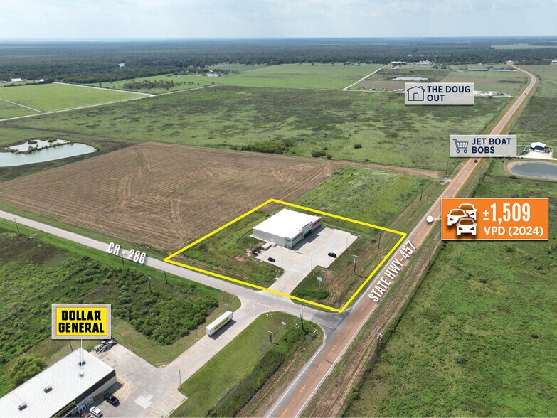 More Photos Of 5603 County Rd 286, Sargent Freestanding For Lease