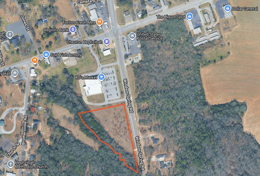 More Photos Of 4925 Windsoar Spring Rd, Hephzibah Land For Sale