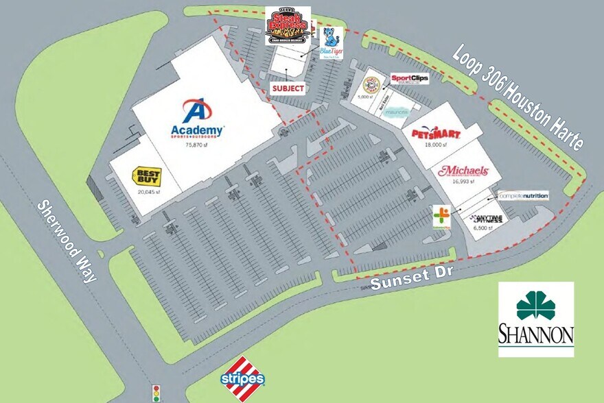 More Photos Of 4397 Sunset Dr, San Angelo Storefront For Lease