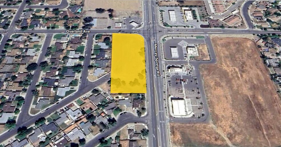 Primary Photo Of SEC of Mercey Springs and Overland Ave, Los Banos Land For Sale