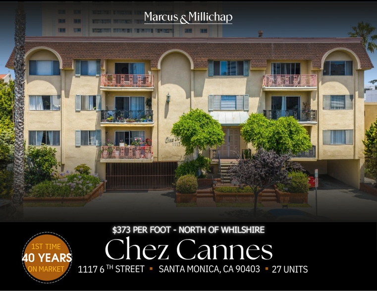 Primary Photo Of 1117 6th St, Santa Monica Apartments For Sale