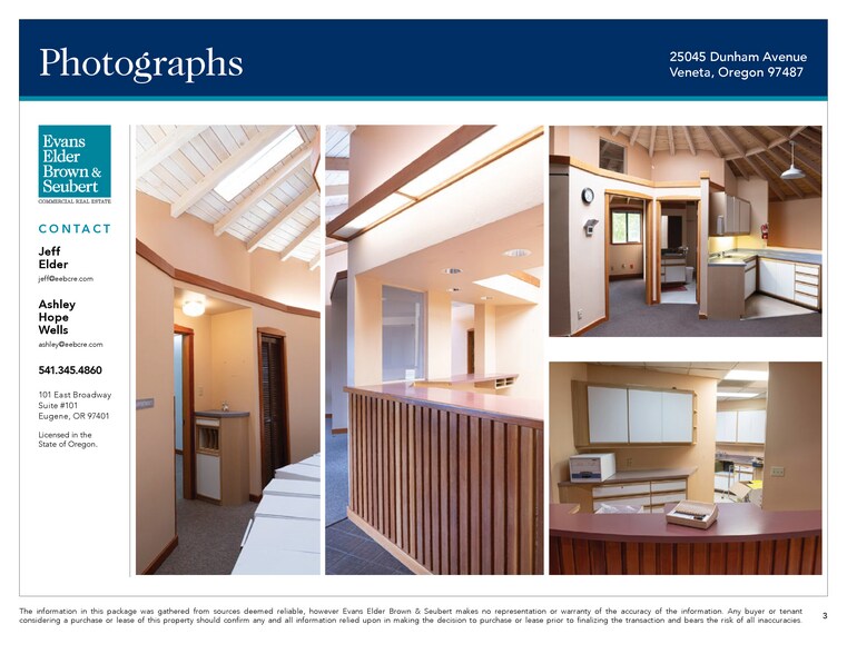 More Photos Of 25045 Dunham Ave, Veneta Medical For Lease