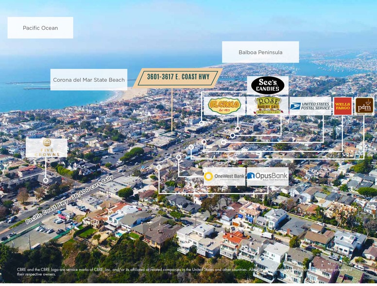 More Photos Of 3601-3617 E Coast Hwy, Corona Del Mar Unknown For Lease