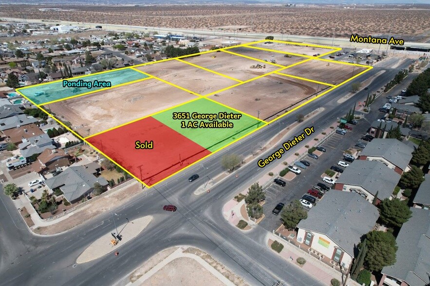 Primary Photo Of 3651 George Dieter Dr, El Paso Land For Sale