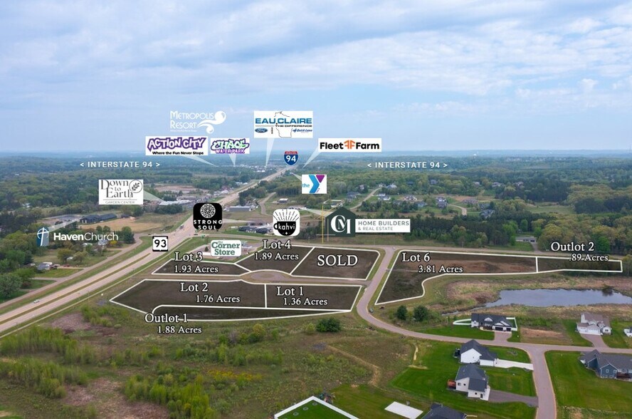 Primary Photo Of Deerfield Rd, Eau Claire Land For Sale