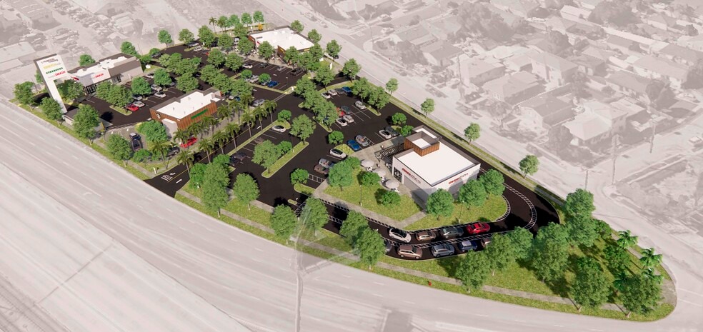 Primary Photo Of 2703 E Imperial Hwy, Lynwood Fast Food For Lease