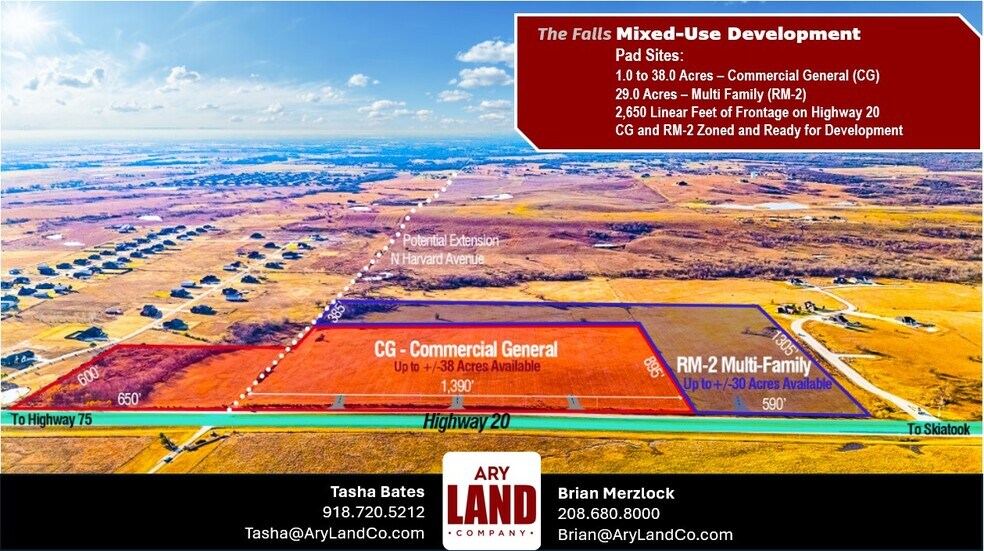 More Photos Of 69 Acres 3200 Highway 20, Skiatook Land For Sale