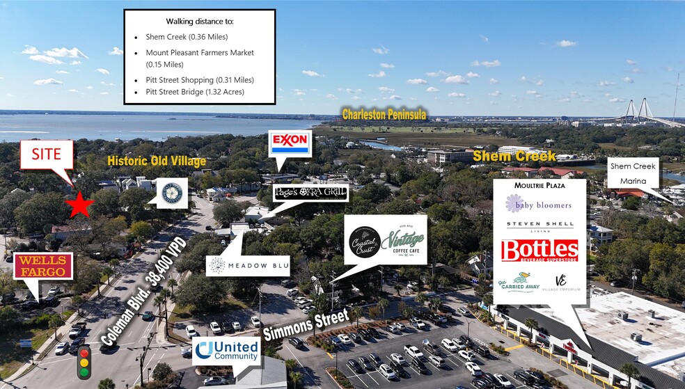 More Photos Of 210 Klink Ln, Mount Pleasant Land For Sale