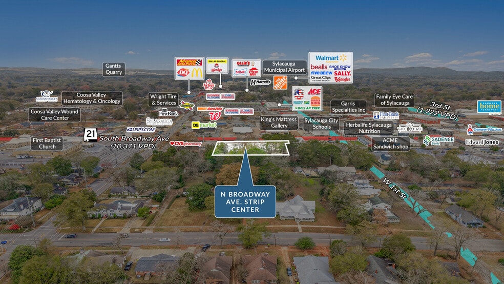 More Photos Of 20-30 N Broadway Ave, Sylacauga Storefront For Sale