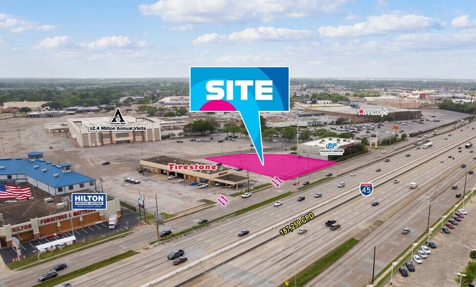 Primary Photo Of I-45 & Almeda Genoa Rd, Houston Land For Sale