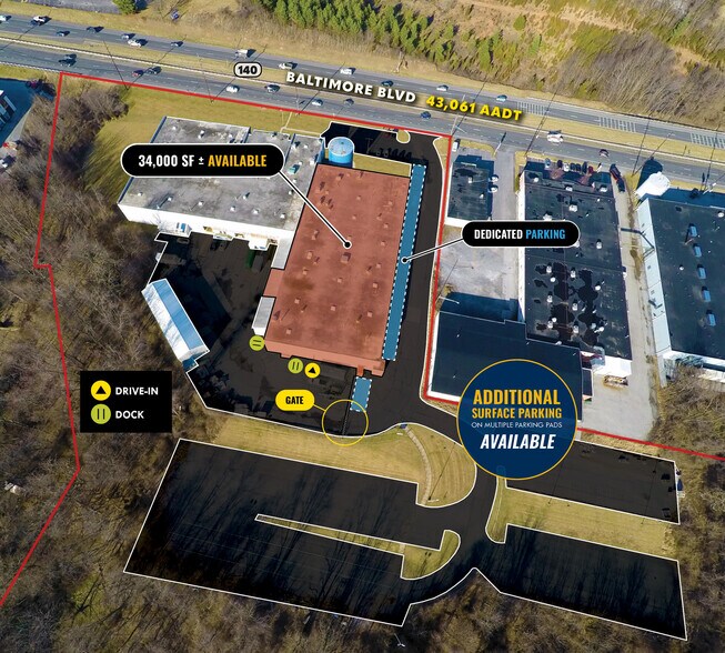 More Photos Of 861 Baltimore Blvd, Westminster Warehouse For Lease