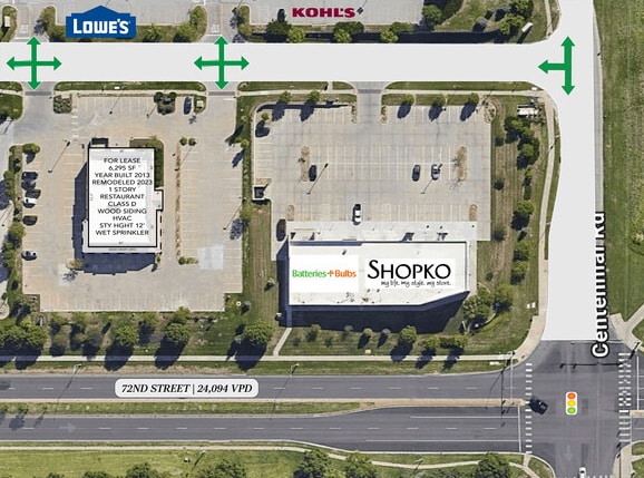 More Photos Of 8810 S 71st Plz, Papillion Restaurant For Lease