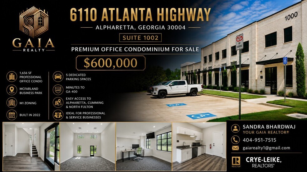 More Photos Of 6110 McFarland Station Dr, Alpharetta Office For Lease