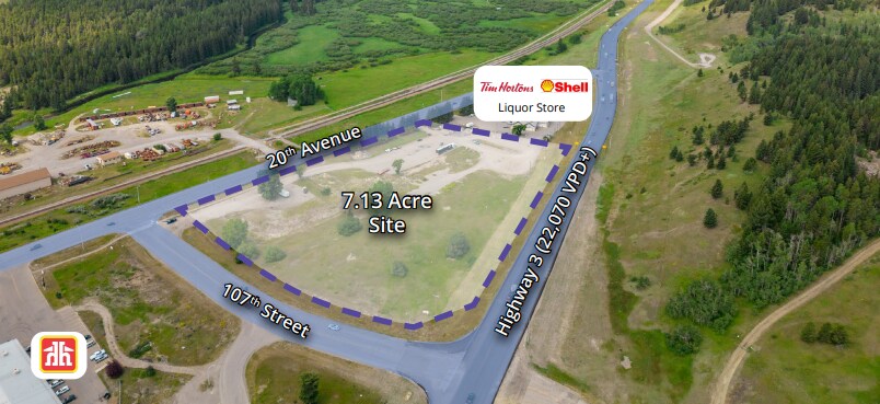 More Photos Of 10509 20 Av, Blairmore Land For Lease