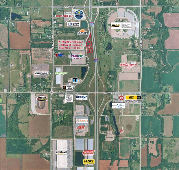 Primary Photo Of NWC I-135 & N 77th St, Park City Land For Sale