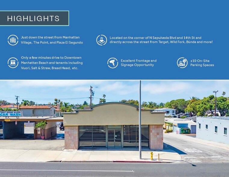 More Photos Of 1315 N Sepulveda Blvd, Manhattan Beach Freestanding For Lease