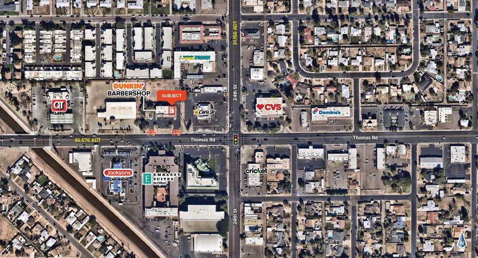 More Photos Of 2322 E Thomas Rd, Phoenix General Retail For Lease