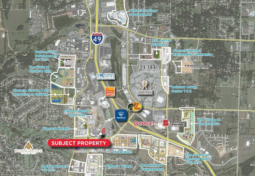 More Photos Of S JB Hunt Dr, Rogers Land For Lease